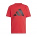 ADIDAS LK BL TEE JN8007 ΠΑΙΔΙΚΗ ΒΑΜΒΑΚΕΡΗ ΜΠΛΟΥΖΑ T.Shirt UNISEX  ΚΟΚΚΙΝΗ
